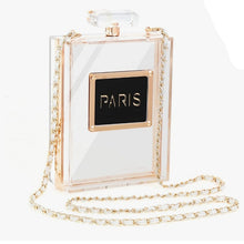 Load image into Gallery viewer, Acrylic Perfume Shaped Vintage Banquet Handbag
